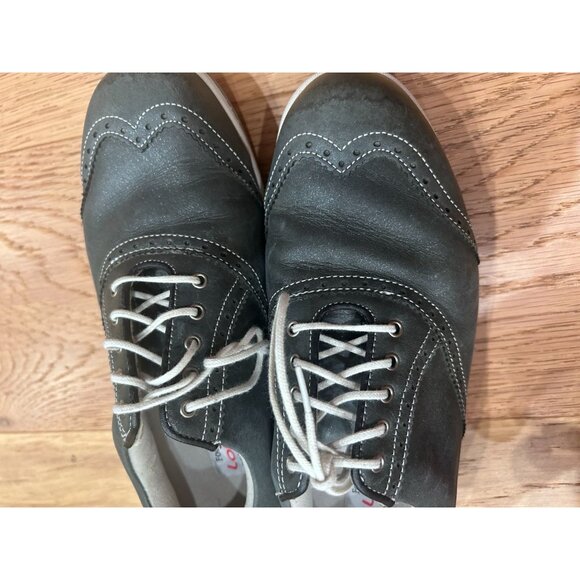 Footjoy Lopro Collection Golf Shoes Women's Size 7.5W Leather Black - Picture 3 of 7